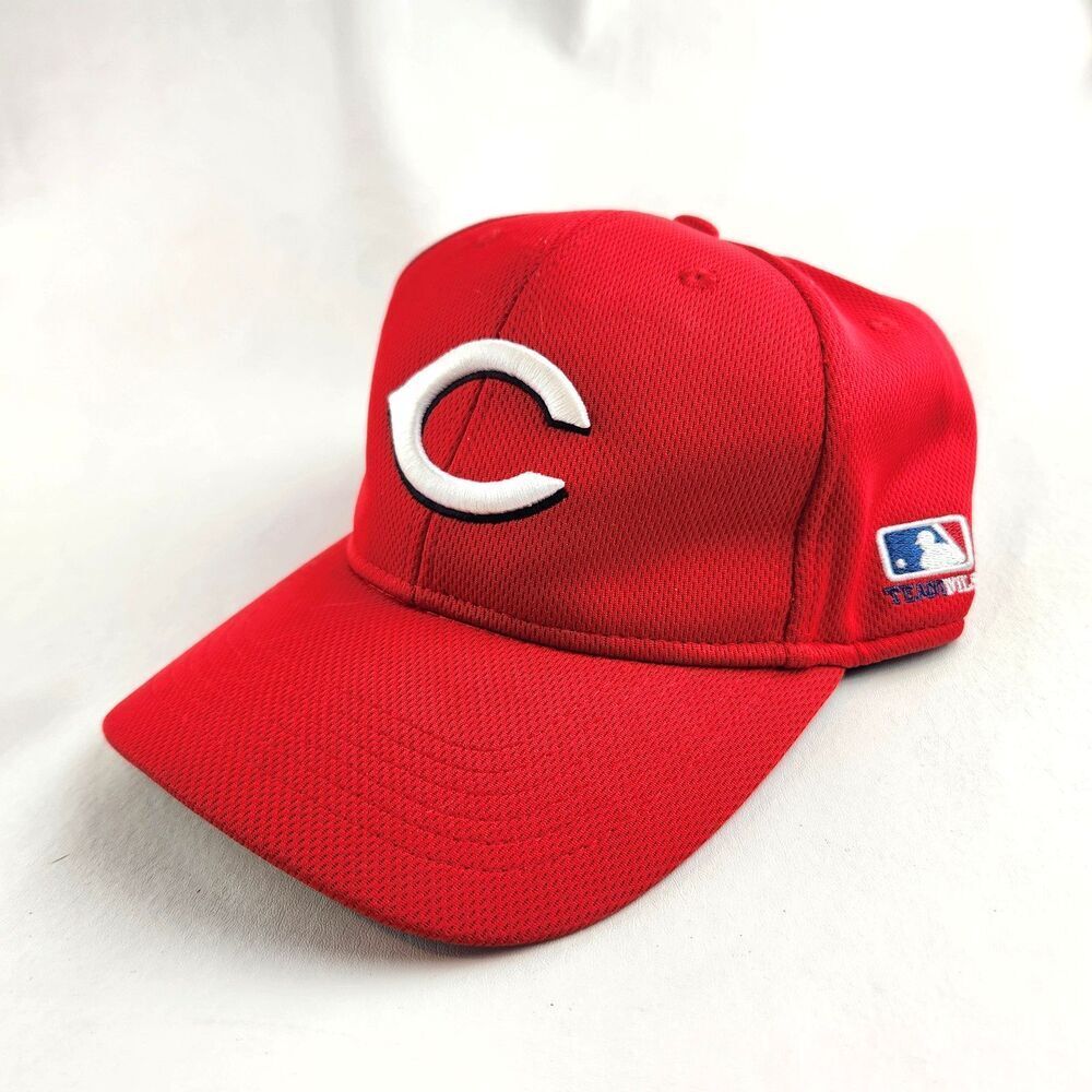 Cincinnati Reds Hat Mens Red Adjustable Strapback MLB Baseball Cap OSFM
